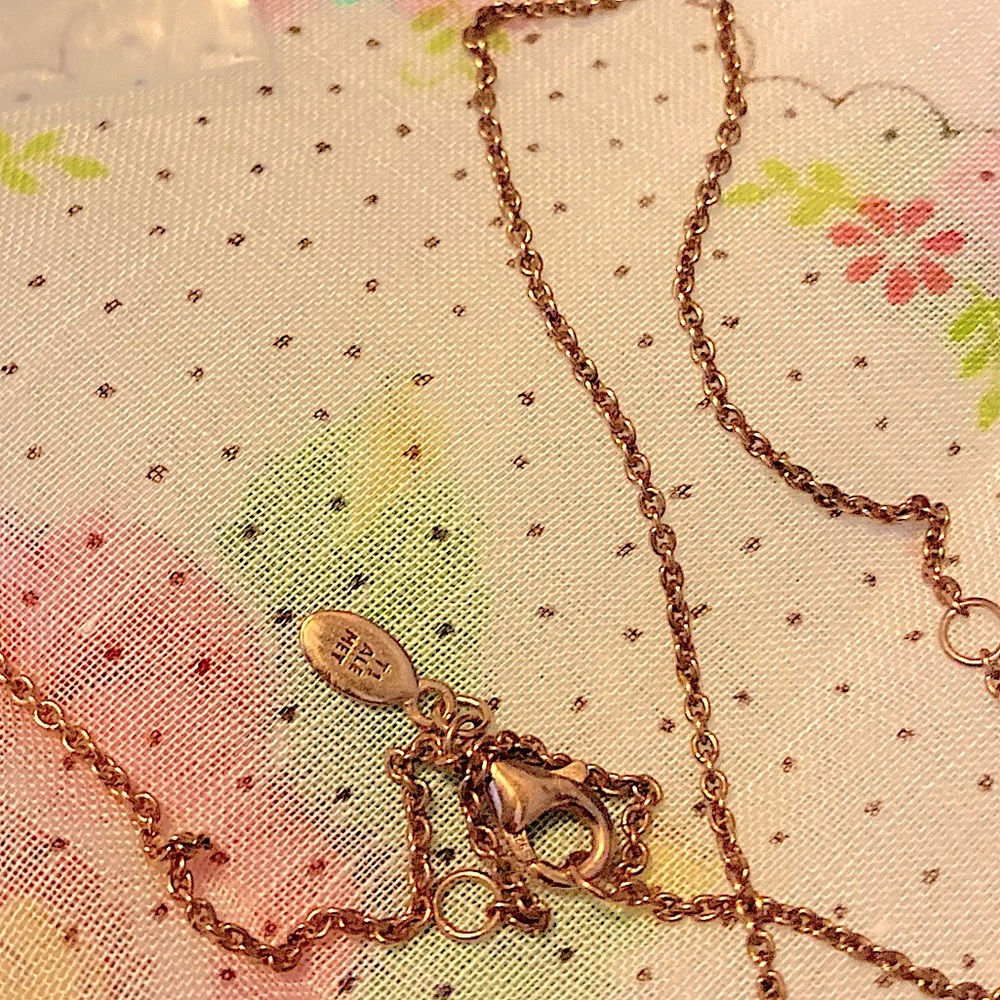 NWT PANDORA AUTHENTIC Rosegold 18kPlated NECKLACE - Picture 13 of 15